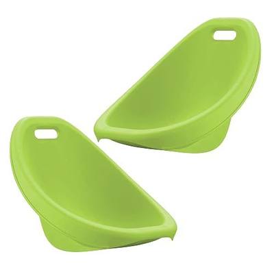American Plastic Toys Kids Scoop Rocker Chairs for Toddlers & Kids Ages 3 and Up | 2-Pack Green | Made in USA from Safe Plastics | Great for Indoor and Outdoor Activities
