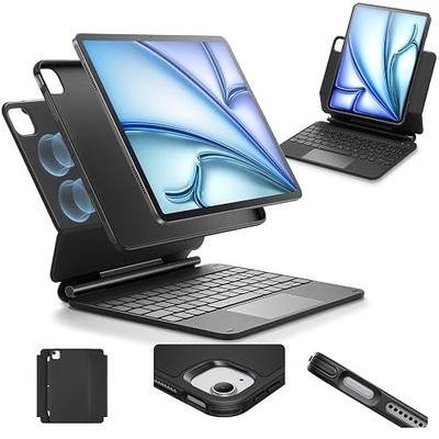 ESR for iPad Air 11/Pro 11 Inch Case Keyboard, Multi-Mode Magnetic Stand | For iPad Air 5/4th, Secure Magnetic Lock, Detachable Back Case, Precision Multi-Touch Trackpad, Rebound 360 Series, Black
