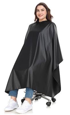 PERFEHAIR Chemical Capes for Hair Stylists - Color Cape with Snaps - Water and Chemical Proof - All-Purpose Salon Hairdressing Cap Cover for Hair Coloring, Cutting, Styling & Shampooing