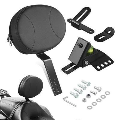 Adjustable Driver Backrest for Harley Davidson1997-2026(FIXED BACKREST) | Motorcycle Rider Backrest Fit for Touring Street Glide Road King Road Glide Electra Glide