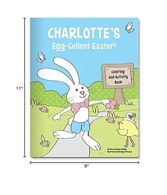 Personalized Coloring & Activity Book for Kids - I See Me! (Easter)