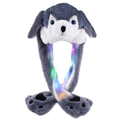 Arcimatto Animal Hat Dress Up Cosplay Party Christmas Holiday Cute Ear Flap Cap for Kids Adults