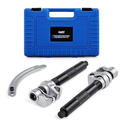 Orion Motor Tech 2pc Coil Spring Compressor Tool Set, 2200lb Strut Compressor Tool for Sedan SUV Pickup Truck Light Truck, 0.9"-11" Heavy Duty Strut Spring Compressor Tool with Adjustable Safety Stand