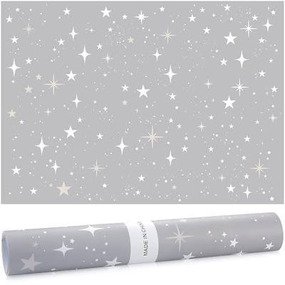 Geosar 10 Sheets Scented Drawer Liners Large Non Adhesive Drawer Liners with Powder Scent Scented Paper for Dresser Shelf Closet Bathroom Cabinet(Star)