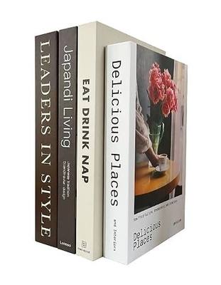 MINI ZOZI Faux Books For Decoration Fake Book Decor Decorative Books For Home Decor Bookshelf Preppy Book Home Decor Set Coffee Table Decorations For Living Room White Cover Fashion Decorative Stacked | Home Decor Bookshelf Shelf Book Decor Set Coffee Table Decorations For Living Room White Cover Fa