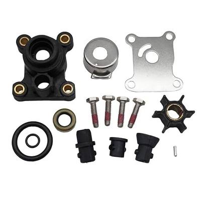 394711 Water Pump Impeller Kit for Johnson Evinrude 8-15 HP Outboard Motor | Fit 2 & 4 Stroke 8 9.9 15 HP 1974 & Later Boat Engine Include 386084 Impeller Replace 0394711 Sierra 18-3327