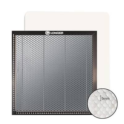 Longer Honeycomb Laser Bed, Honeycomb Working Table Kit – Perfect for Engravers, Provides Quick Heat Dissipation and Desktop Protection, Compatible with Most Laser Engraving Machines, 15.7" x 15.7"