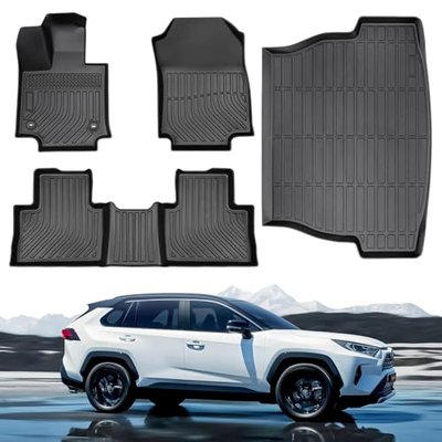Custom Floor Mats for Toyota Rav4 2025-2019 (Not for Hybrid or Prime)
