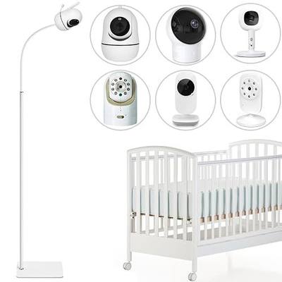 AOZTSUN 67 inch Adjustable Height Baby Monitor Floor Stand Holder for Infant Optics DXR-8 Pro,eufy HelloBaby HB6560/HB6550/Pro/HB65/HB66/HB248,ANMEATE SM935E or Any Cameras with 1/4 Screw Mount