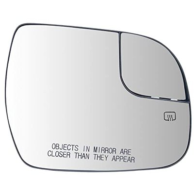 Passenger Side Mirror Replacement for Sienna 2015 2016 2017 2018 2019 2020, Power Heated Right Exterior Side Rearview Mirrors Glass, with Backing Plate and Rear Holder