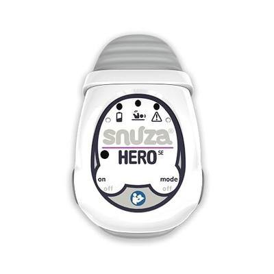Snuza Hero SE Wearable Child-Care Aid with Patented Sensor Technology | Detects & Reports Movement Activity | No WiFi, Cords, or Sensor Pads | Portable and Easy to Set Up and Use