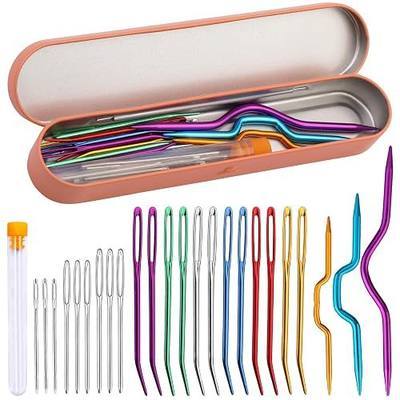 ZMAAGG Yarn Needle, Tapestry Needle, Darning Needles, Cable Needle | Tapestry Needles for Yarn, Darning Needles for Yarn, Yarn Needles for Crocheting, Yarn Needles Large Eye for Crochet