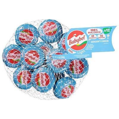 Mini Babybel® Light Snack Cheese, 12 Pack (8.5 oz)