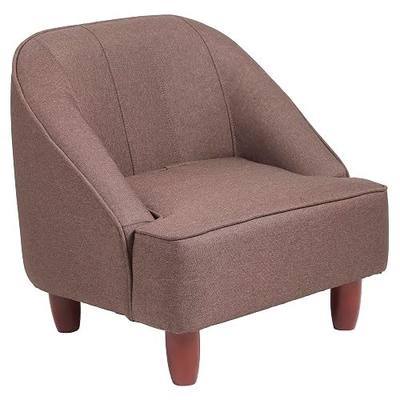 ECR4Kids Rhiley Accent Chair, Children's Furniture, Raisin