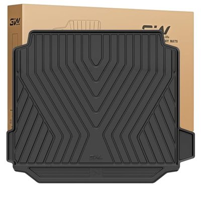3W BMW iX Floor Mats & Cargo Liner 2022 2023 2024 2025, xDrive45/50/60 M60 M70, All Weather TPE Custom Fit Floor Liner, 1st 2nd Rows & Trunk Mat Full Set Car Accessories