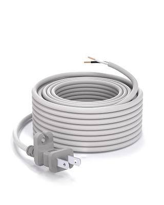 VHBW 33ft for Shark Vacuum Replacement Cord, Compatible with Shark Navigator Lift-Away Pro NV355, NV356, NV356K, NV357, UV400, UV540, NV36, NV60, NV80, NV360, NV370, NV585, NV501, NV502, NV450