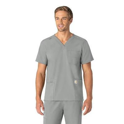 Carhartt Scrubs Unisex, Force Essentials, V-Neck Tops with 6 Pockets