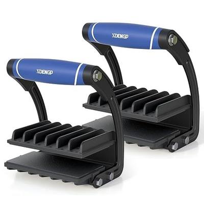 Panel and Plywood Carrier(2 Pack), Plywood Lifting Tool and Drywall Carrying Tool, Panel Gripper for Wood Sheet Board uesd with one hand, Adjustable Clamping Thickness up to 1 inch