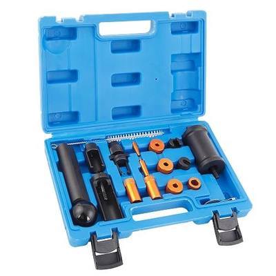 Fuel Injector Puller Removal Kit, Injector Seal Installer Repair | Compatible with Audi VW 1.4 1.6 1.8 2.0 2.7 3.0 3.2 3.6 V6 4.2 V8 FSI TSI