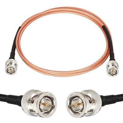 XRDS -RF SDI Cable 5ft, Flexible 3G HD-SDI Cables, BNC to BNC Video Cable 75 Ohm RG179 Extension Cable for 4K 1080P 3G-SDI Camera Monitor Vedio Recorder HDMI Converter