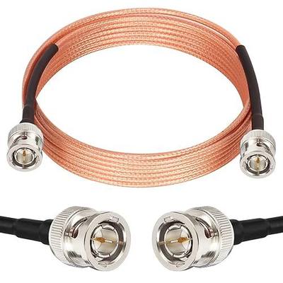 XRDS -RF SDI Cable 10ft, Flexible 3G HD-SDI Cables, BNC to BNC Video Cable 75 Ohm RG179 Extension Cable for 4K 1080P 3G-SDI Camera Monitor Vedio Recorder HDMI Converter