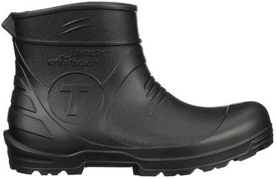 Tingley Airgo 21121 Ultra Lightweight EVA Low Cut Boot with Cleated Outsole, Mens 6 / Womens 8, Black