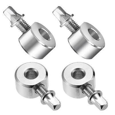 Facmogu 4PCS Pedal Hammer Counterweight, Counterweight Mounted, Drum Pedal Hammer Drum Kit, Drum Jazz Set Kit Accessory, Drum Foot Pedal Parts, Drum Pedal Accessories for Drum Kit Hammer Beater