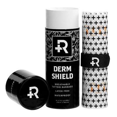 Recovery Aftercare Derm Shield Tattoo Cover Up Patch - Latex-Free & Waterproof Tattoo Aftercare Bandage - Transparent Matte Film - Breathable & Flexible - Promotes Healing & Skin Renewal (6" x 2 yd)