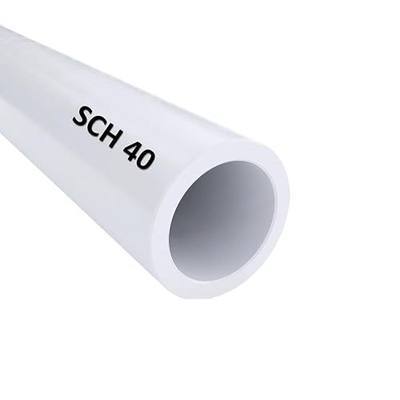 2-1/2" Schedule 40 PVC Pipe - White PVC Piping Cut to Custom Lengths (2-1/2" by 2ft Cut) / High-Flow Capacity & High-Impact Strength/Plumbing, Irrigation, Pool, Spa