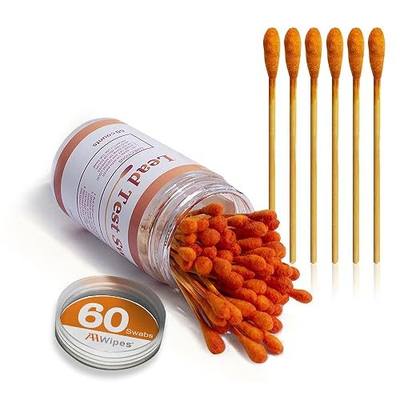 AAwipes Lead Test Swab Kit (60 Rapid Home Testing Swabs) 30-Second Results. Dip in Water. Home Use for - Painted, Jewelry, Ceramics, Wood (LS60)