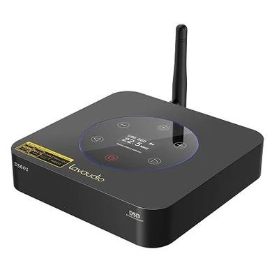1Mii DS601 HiFi USB Desktop DAC for Home Stereo, Hi-Res LDAC Bluetooth Decoder, aptX HD Bluetooth 5.0 Audio Receiver for AV Receiver or Amplifier, DSD512 PCM32Bit/768Khz, ES9038Q2M XMOS XU208