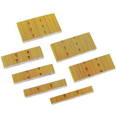 HAMWOO 23 Gauge Pin Nails,Headless Pinner Nails,7 Sizes:7000pcs | 3/8",1/2",3/5",4/5",1",1-3/16",1-3/8",Copper Coated for Molding Cabinetry,Photo Frame,Handicrafts Assembly
