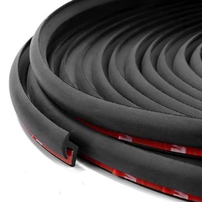 Fender Flares Edge Trim,Fender Flares EPDM Rubber Seal for Car and Truck Wheel Arch Well,Rubber Gasket for Fender Flare Universal,Bonds with Self-Adhesive Automotive Grade Tape,Large T Style, 12Ft