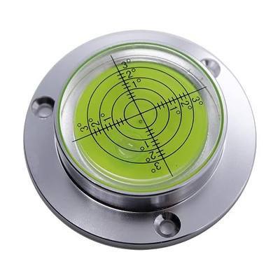 Flange Plate Level Machine Tool Travel Trailer Camper Rv Leveling Small Mini Scope Bubble Level Round (Diameter 60mm)