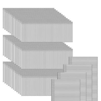 15000 Pack 18 Gauge Brad Nails 2 Inch, 18 GA Brad Nails Galvanized Finishing Nail Gun Nails for Pneumatic, Electric, and Straight Pin Nailing Guns