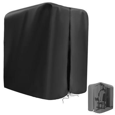 Home Gym Cover for Marcy Multi Gym Set/ Outdoor Workout Equipment | 41.3x68.9x72.8,Waterproof Dustproof Heavy Duty Oxford Fabric,for Weight Machine/Large Gymnastics Bar/Total Gym