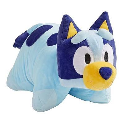 Pillow Pets BBC Studios Bluey, 16" Plush Toy | Soft Plush Pillow Companion, Unfastens into a Cozy Pillow at Night, Machine Washable, BPA and Phthalates Free