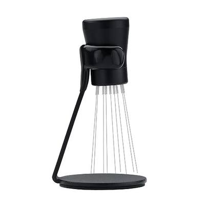 Normcore WDT Distribution Tool V2.1 with Stand - 0.23mm 8 Prong Espresso Distribution Tool - Magnetic Coffee Stirrer with 16 Extra Needles