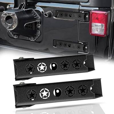 JK Tailgate Hinge Set Steel Reinforcement fit for Jeep Wrangler JK JKU 2007-2018