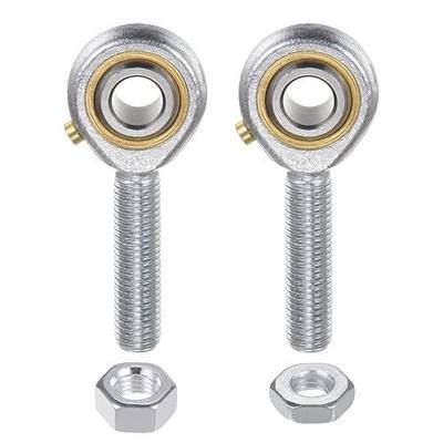 uxcell POSB5 5/16 Inch Male Rod End Bearing Set - 2pcs of 5/16-24 Left and Right Hand Thread Rod Ends with Jam Nut