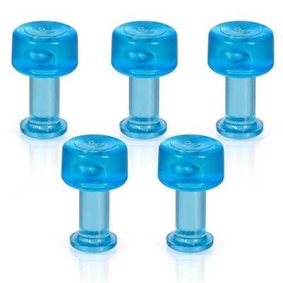 Black Plague Tabweld Black Ice 9mm Round PDR Hail Dent Tab - 5 Piece Pack - Black Ice Dent Removal Tab Set - Paintless Repair Kit