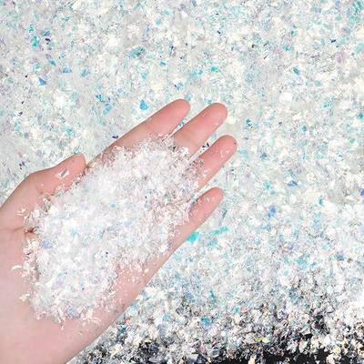 FOIMAS 7.05 Ounce Christmas Artificial Flake Snow Twinkles Fake Snow Powder Filler Xmas Craft Sparkling Snow for Christmas Party Decoration Supplies