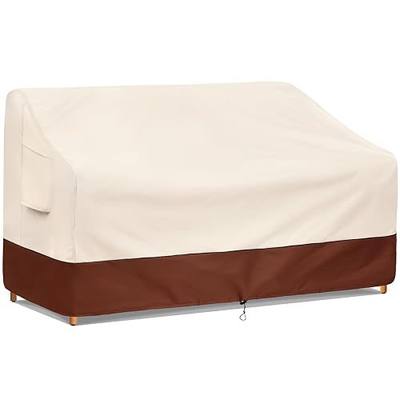 Outdoor Furniture Sofa Covers Waterproof,3-Seater Patio Sofa Covers Fits up to 85W x 37D x 35H inches