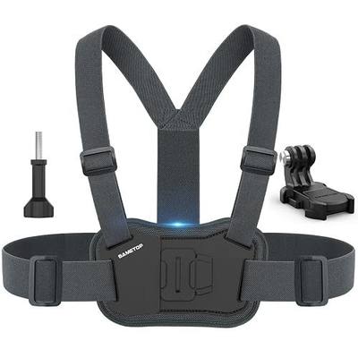 Chest Mount Harness Strap Chesty Body Mount for GoPro DJI Osmo | for Go Pro Hero 13 12 11 10 9 8 7 6 5 Session Max Mission AKASO Action Cameras, Balance Stability and Comfort Performance