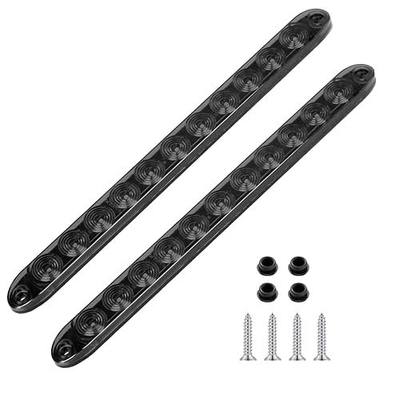 Smoke Lens Red 11 LED Trailer Brake Tail Light, 2 Pack 16” LED Stop Turn Signal Tail Lights Waterproof Brake Strip Red Light for Marine Boats Golf Cart Offroad Truck RV UTV ATV
