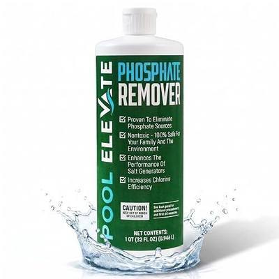 Phosphate Remover - Maintain Crystal Clear Water, Enhance Pool Water Quality for Above and Inground Pools, Safe for Your Pool and Equipment. 32 oz