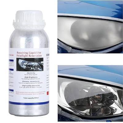 ROYWOO Car Headlight Restoration Liquid 600ml (800g), Auto Headlight Scratch Restoring Fluid, Headlight Lens Polish Repair Liquid for Repair of Scratch,Yellowed, Haze, Cracked Headlamp