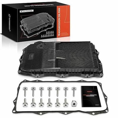 A-Premium Transmission Oil Pan with Gasket & Drain Plug Compatible with Ram 1500 2500 3500 & Jeep Grand Cherokee & Dodge Charger, Challenger, Charger & Chrysler 300, 8-Speed Automatic Transmission