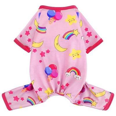 Dog Pajamas for Small Dogs Boy Girl Cute Dog Clothes Soft Stretch Chihuahua Yorkie Clothes Onesies Summer Puppy Pajamas XS-XXL, Pet Pjs Outfits Shirts Cats Jammies Sleeper