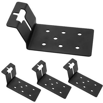 4 Pack T-Post Bracket 3" | T Post Mount Bracket For Signs|Fences|Bird House